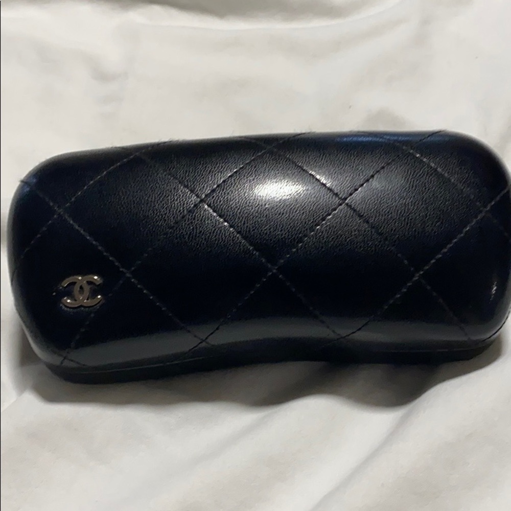 Authentic Chanel sunglasses case